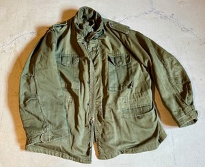lot 114D image: Vintage US Army Field Jacket X-Large Regular Cold Weather
