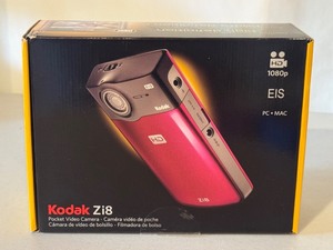 lot 126D image: LL - Kodak Zi8 Pocket HD Video Camera with Original Box