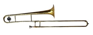lot 78R image: P - Vintage Cleveland 605 Trombone with King Case