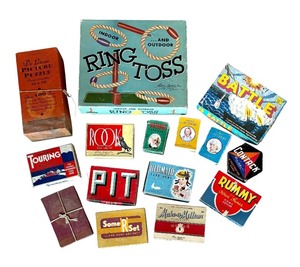 lot 206R image: P - Collection of Vintage Card and Party Games by Parker Brothers and Others