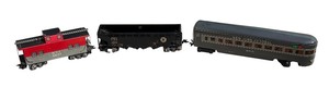 lot 125A image: K - Set of 3 Vintage Train Cars NYC, NLC and More