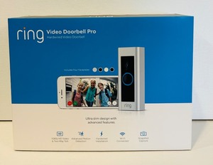 lot 151C image: LR - Ring Video Doorbell Pro Hardwired Video Doorbell in Sealed Box