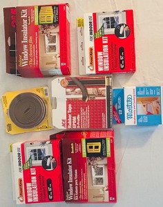 lot 245C image: LL - Window Insulator Kits and Weatherproofing Supply Collection