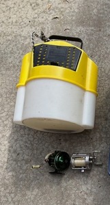 lot 319C image: G - Johnson Century 100B Fishing Reel, Game Getter Reel, and Flow-Troll Bait Container