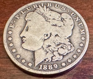lot 8X image: 1889-O Morgan Silver Dollar Coin