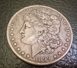 lot 21X image: 1899-O Morgan Silver Dollar Coin