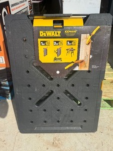 lot 13 image: Dewalt Express Folding Work Bench 1,000lbs Capacity BRAND NEW - MSRP $120