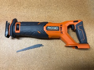 lot 29 image: Ridgid 18V Brushless Cordless Reciprocating Saw  1 Blade-NEW- no box-# R8646 MSRP $169