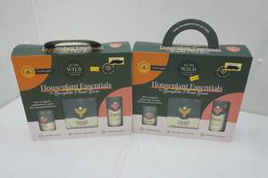 lot 2 image: NEW (2ct) Organic Houseplant Care Kits