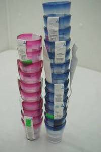 lot 32 image: NEW Acrylic Shot Glasses (23ct)