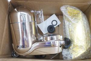 lot 42 image: NEW PUR Faucet Mount Water Filtration System
