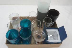 lot 43 image: NEW Variety of Glasses (Glass & Poly)