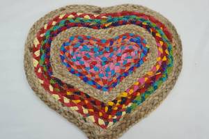 lot 54 image: NEW (2ct) Braided Hearts 17x15