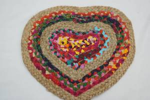 lot 56 image: NEW (2ct) Braided Hearts 17x15