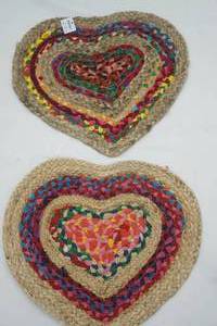 lot 61 image: NEW (2ct) Braided Hearts 17x15