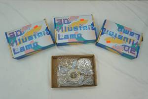 lot 110 image: USB Fairy Lights, (3ct) 3D Lamps-Monster Trucks