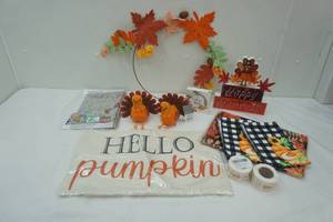 lot 147 image: Fall Decor Lot