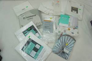 lot 211 image: Variety of Shower Curtains and Liners