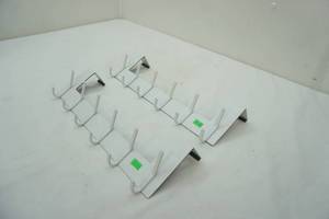 lot 272 image: Over The Door Metal Hangers (2ct)