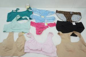 lot 284 image: Womens Size M Bras & Undergarments ALL NEW