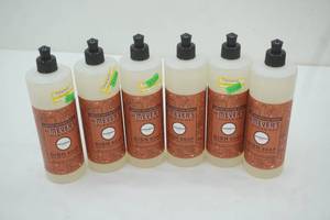 lot 300 image: (6ct) 16 oz Mrs. Meyers Clean Day Dish Soap. Gingerbread Scent