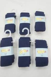 lot 345 image: Cat & Jack Cotton Tights (6 packs with 2 each)