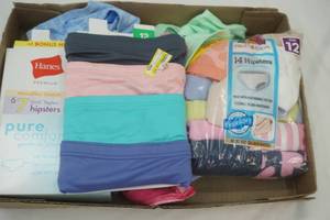 lot 347 image: Girls Size 12 Underwear NEW