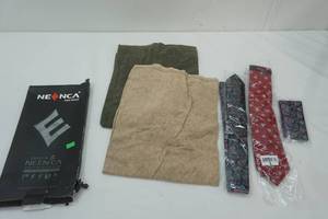 lot 362 image: Mens Shirts, Ties, & Knee Brace