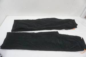 lot 377 image: Womens Black Pants (2ct) Size 10