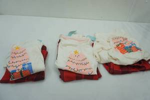 lot 392 image: Cat & Jack Pajama Sets (3ct) NEW Size Xl, XXL, XXL