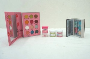 lot 203 image: (2ct) Storybook Cosmetics Sets, (2ct) Lip Scrubs, (1ct) Super Sponge