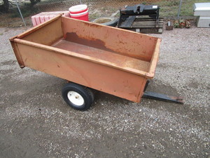 lot 35 image: LawnGarden Dump Trailer 33x55x15
