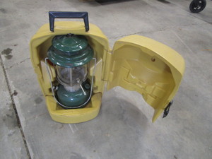 lot 32 image: Coleman Lantern & Case