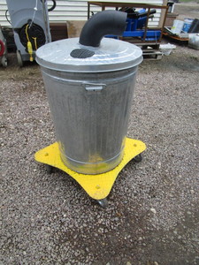 lot 133 image: Sawdust Vacuum Collection Can