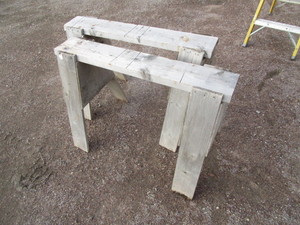 lot 151 image: Sawhorses
