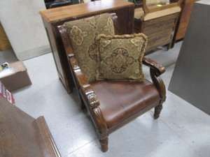 lot 159 image: Leather Chair