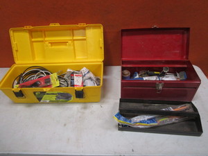 lot 206 image: Toolboxes wPlumbing & Electrical Items