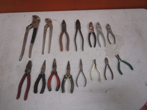 lot 215 image: Misc Pliers & Side Cutters