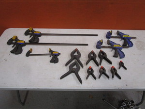 lot 219 image: Misc Clamps