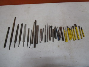 lot 222 image: Punches, Chisels, Files