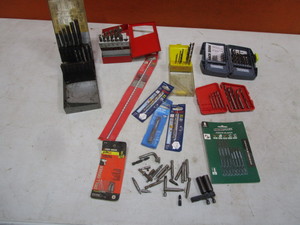 lot 235 image: Misc Drill Bits, Driver Bits, Jig Saw Blades