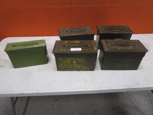 lot 241 image: Ammo Boxes