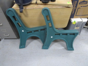 lot 246 image: (New) Patio Bench Legs