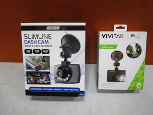 lot 352 image: (2) (New) Dashcams