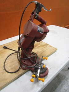 lot 51 image: Chainsaw Chain Sharpener