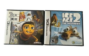 New (Sealed) Nintendo DS Game Lot - Bee Movie Game and Ice Age 2 The Meltdown