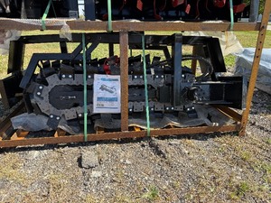 lot 41 image: IRANCH - Mini Skid Steer Trencher