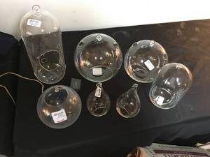lot 128 image: Glass Terrarium Lot