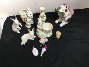 lot 80 image: Antique Bunny Collectibles