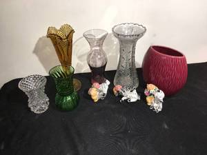 lot 248 image: Misc. Vases